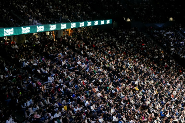 La salle de Bercy le 4 novembre 2004