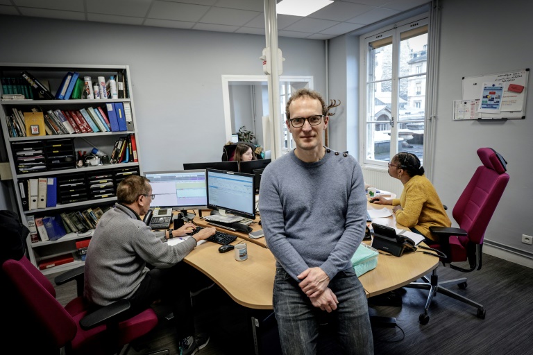 Le Dr Jérôme Langrand, chef du centre antipoison à l'hôpital Lariboisière-Fernand Widal (AP-HP) à Paris, le 19 décembre 2024