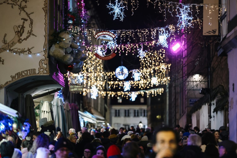 Le marché de Noël à Strasbourg, le 27 novembre 2024