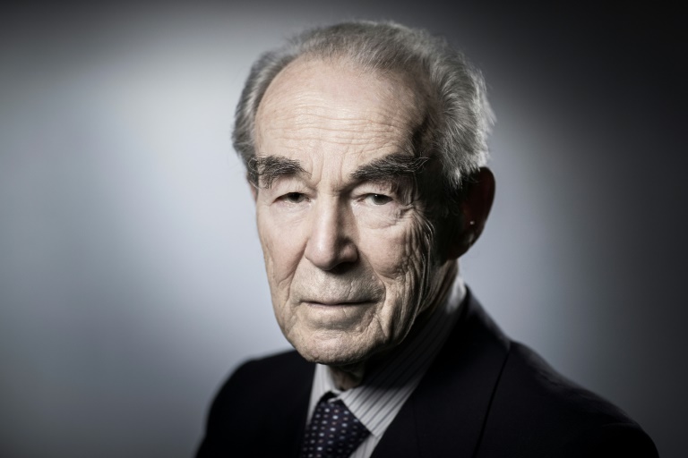 L'ancien Garde des Sceaux Robert Badinter, le 19 avril 2018 à Paris