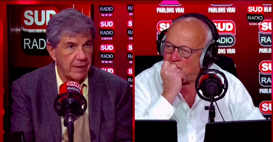 Jacques Sapir, invité d’André Bercoff dans "Bercoff dans tous ses états” sur Sud Radio.