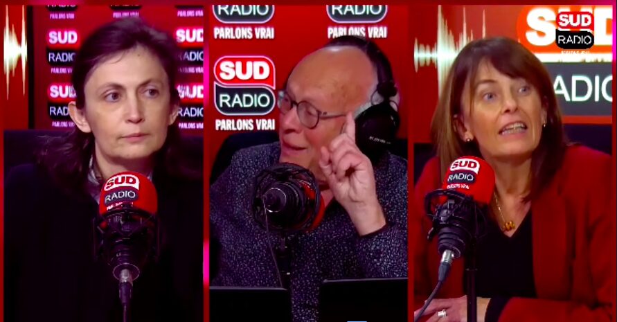 Claire Bouglé-Le Roux et Nadège Reboul Maupin, sur le droit animal invitées d’André Bercoff dans "Bercoff dans tous ses états” sur Sud Radio.