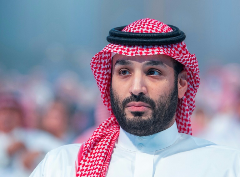 Le prince héritier saoudien Mohammed ben Salmane à Ryad, la capitale de l'Arabie saoudite, le 26 octobre 2021