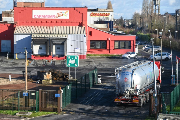 Usine Carambar à Marcq-en-Baroeul (Nord), le 25 janvier 2021