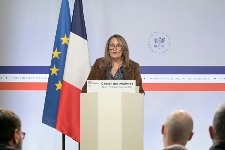 Sophie Primas le 3 janvier 2025, à Paris