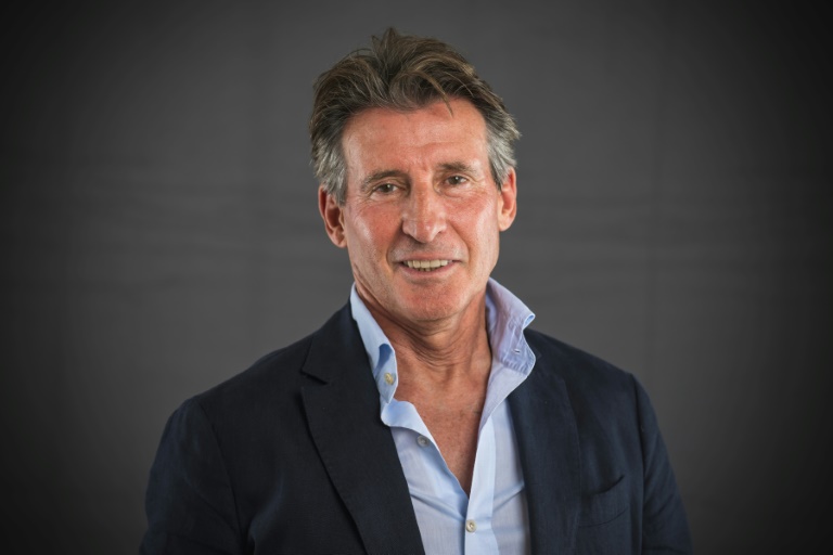 Le Britannique Sebastian Coe, président de World Athletics à Budapest le 25 août 2023