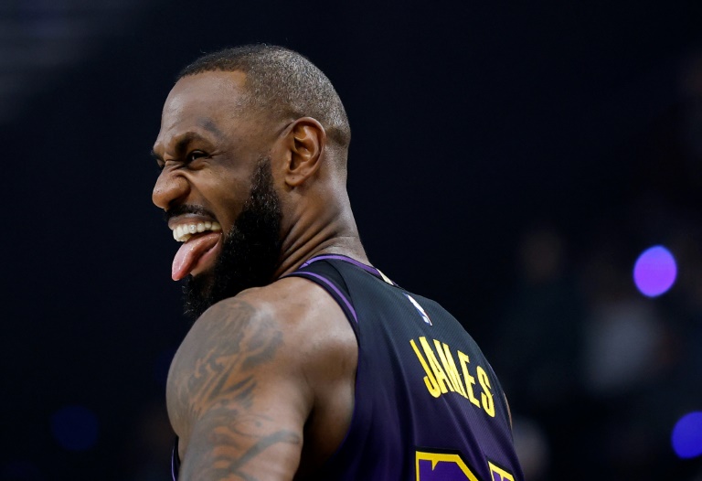 LeBron James lors du match des Lakers contre les Clippers, le 19 janvier 2025 à Los Angeles