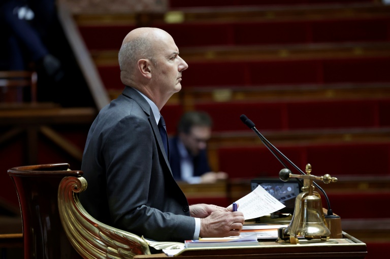 Le député macroniste Roland Lescure à l'Assemblée nationale, le 30 octobre 2024 à Paris