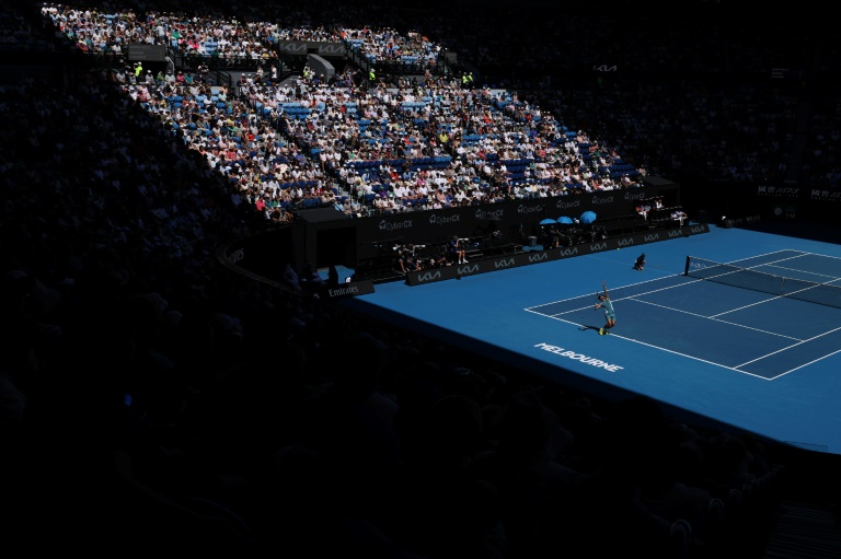 Carlos Alcaraz au 3e tour de l'Open d'Australie le 17 janvier 2025 à Melbourne.