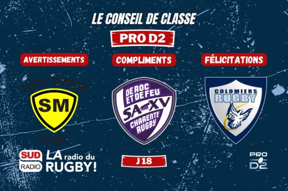 conseil de classe, rugby, pro d2, stade montois, mont-de-marsan, angouleme, saxv, soyaux, soyaux-angouleme, colomiers, colomiers rugby,