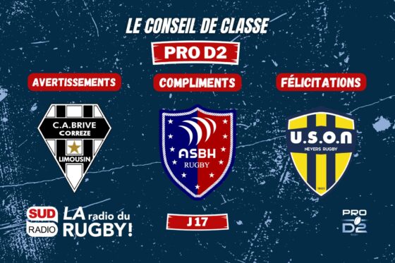 rugby, pro d2, brive, béziers, asbh, nevers, uson, uso nevers, saxv, angouleme, soyaux angouleme, julien tomas,