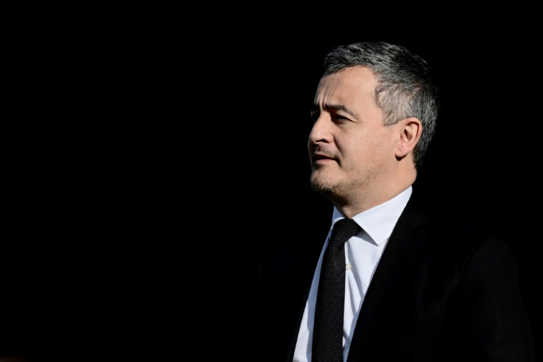 Le ministre de la Justice, Gérald Darmanin, le 23 janvier 2025 à Agen