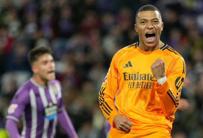 Kylian Mbappé à Valladolid le 25 janvier 2025