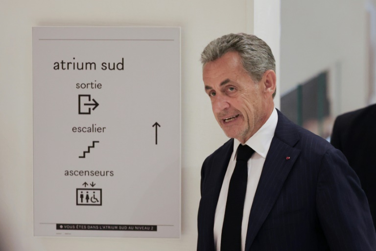 Nicolas Sarkozy le 6 janvier 2025, à Paris