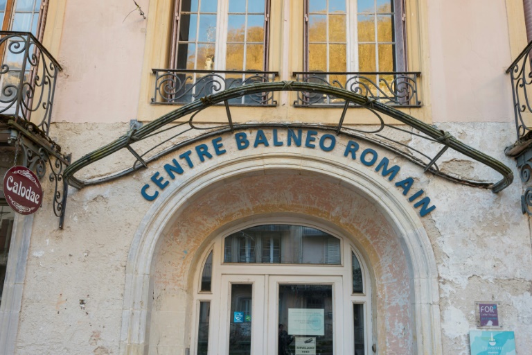 Le centre balnéo-romain de Calodaé, le 13 janvier 2025 à Plombières-les-Bains, dans les Vosges