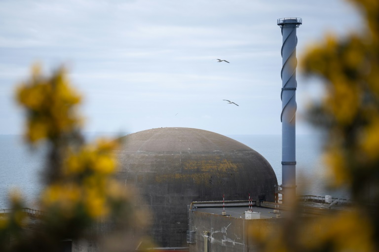 L'EPR de Flamanville, dans la Manche, le 26 avril 2024