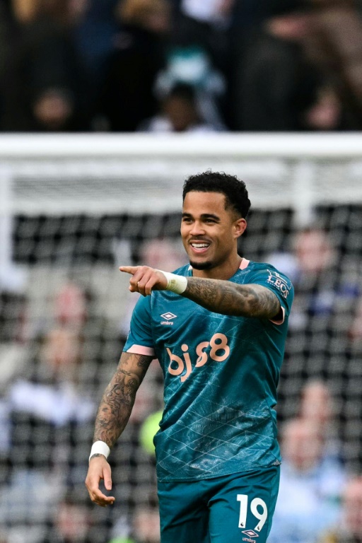 Justin Kluivert, auteur d'un triplé pour Bournemouth contre Newcastle, à St James' Park, le 18 janvier 2025