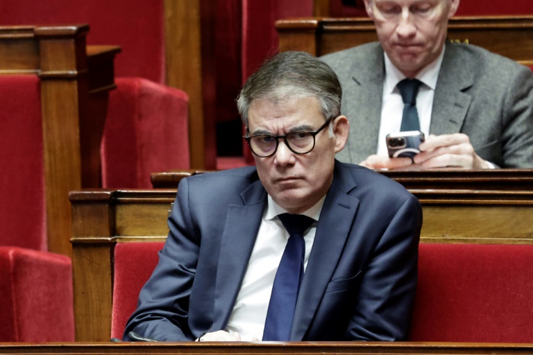 Le député et premier secrétaire du Parti socialiste Olivier Faure à l'Assemblée nationale, le 29 janvier 2025 à Paris