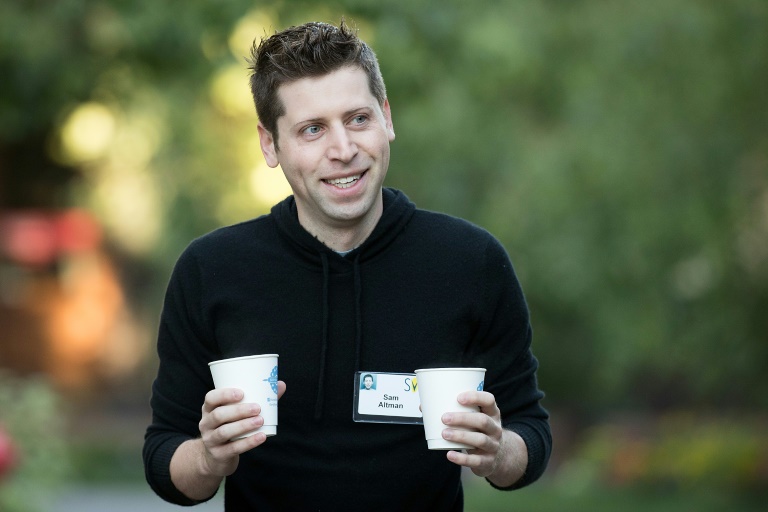 Le patron d'OpenAI Sam Altman participe à une conférence à Sun Valley, dans l'Idaho, le 8 juillet 2016