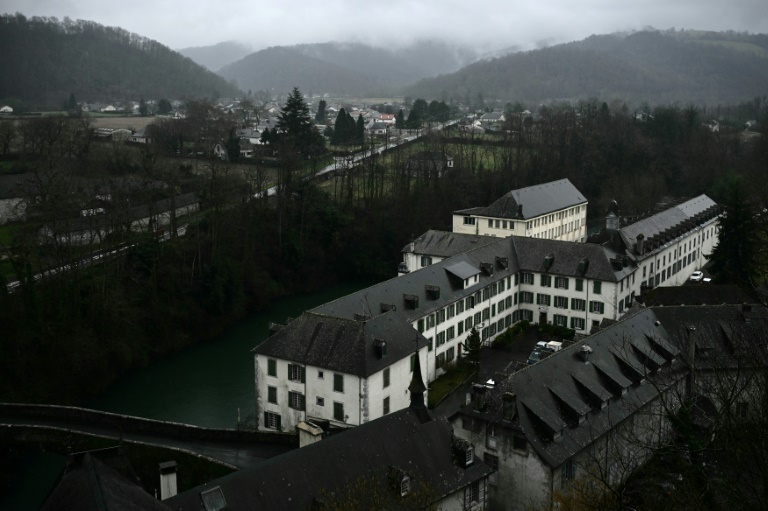 Vue générale du collège-lycée Bétharram, dans les Pyrénées-Atlantiques, le 12 février 2025