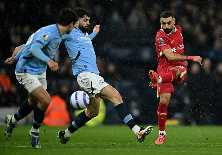 Mohamed Salah buteur à Manchester le 23 février 2025