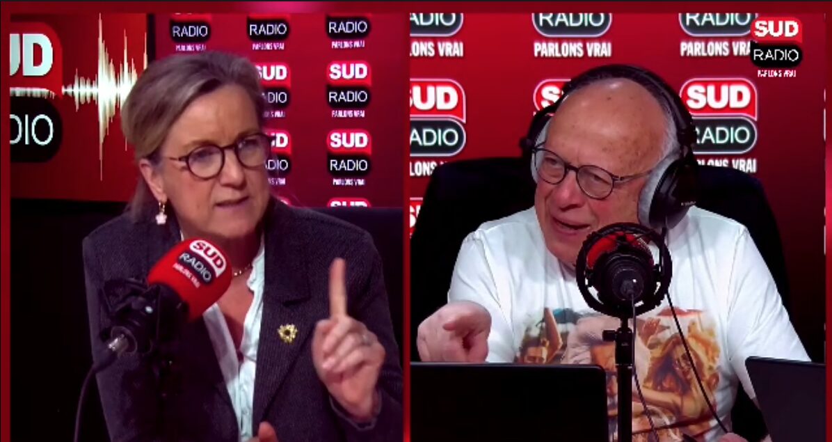 Claire Fourcade, sur l’euthanasie, invitée d’André Bercoff dans "Bercoff dans tous ses états” sur Sud Radio.