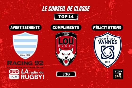 rugby, top 14, lyon, racing 92, vannes, lou, lyon, conseil de classe, débrief,