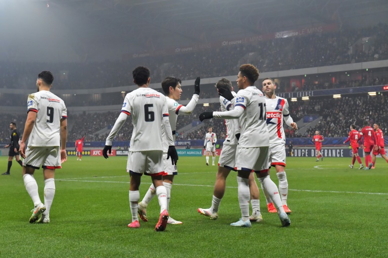 Le PSG vainqueur sans forcer du Mans en 8e de finale de la Coupe de France, le 4 février 2025