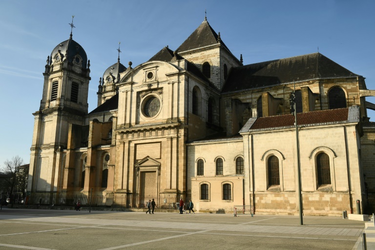 La cathédrale Notre-Dame de Dax, le 18 février 2025 dans les Landes