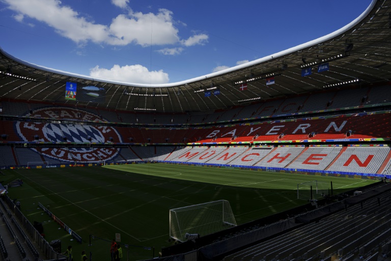 L'Allianz Arena, à Munich, le 24 juin 2024 durant l'Euro