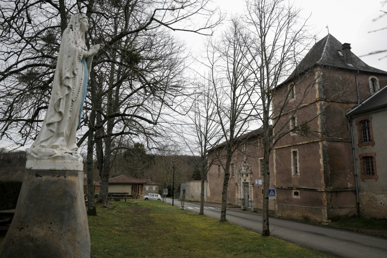 L'école catholique Notre-Dame-de-Garaison à Monléon-Magnoac, le 27 février 202 5dans les Hautes-Pyrénées