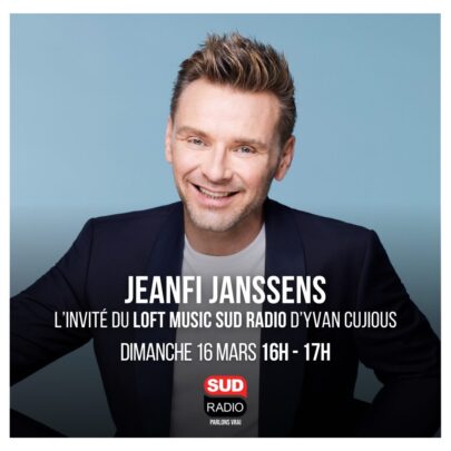 Yvan Cujious vous donne rendez-vous ce dimanche 16 mars dans le Loft Music sur Sud Radio avec Jeanfi Janssens, Yanns, Charlotte Planchou