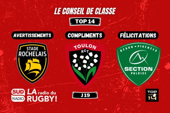 rugby, top 14, conseil de classe, pau, la rochelle, toulon, david gérard,