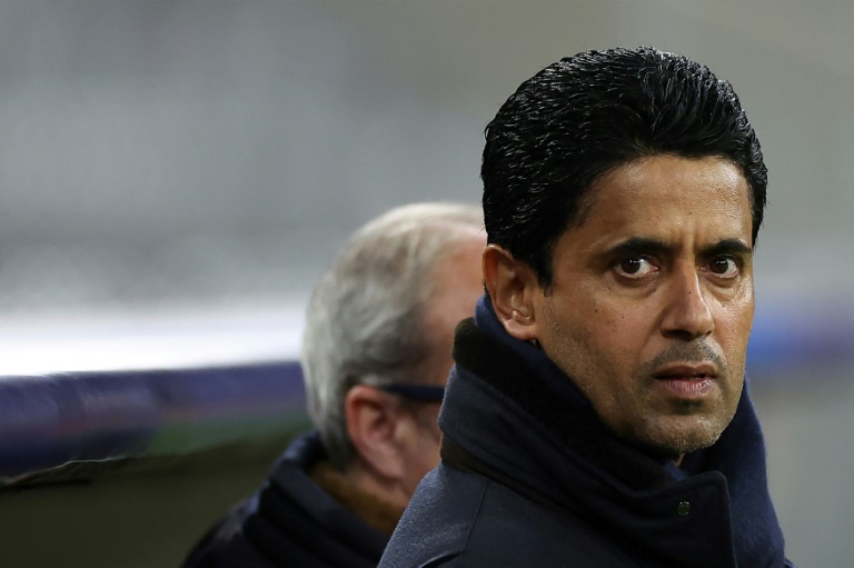 Le président du Paris Saint-Germain Nasser Al-Khelaifi, le 25 novembre 2024 à Munich avant un match de Ligue des champions contre le Bayern.